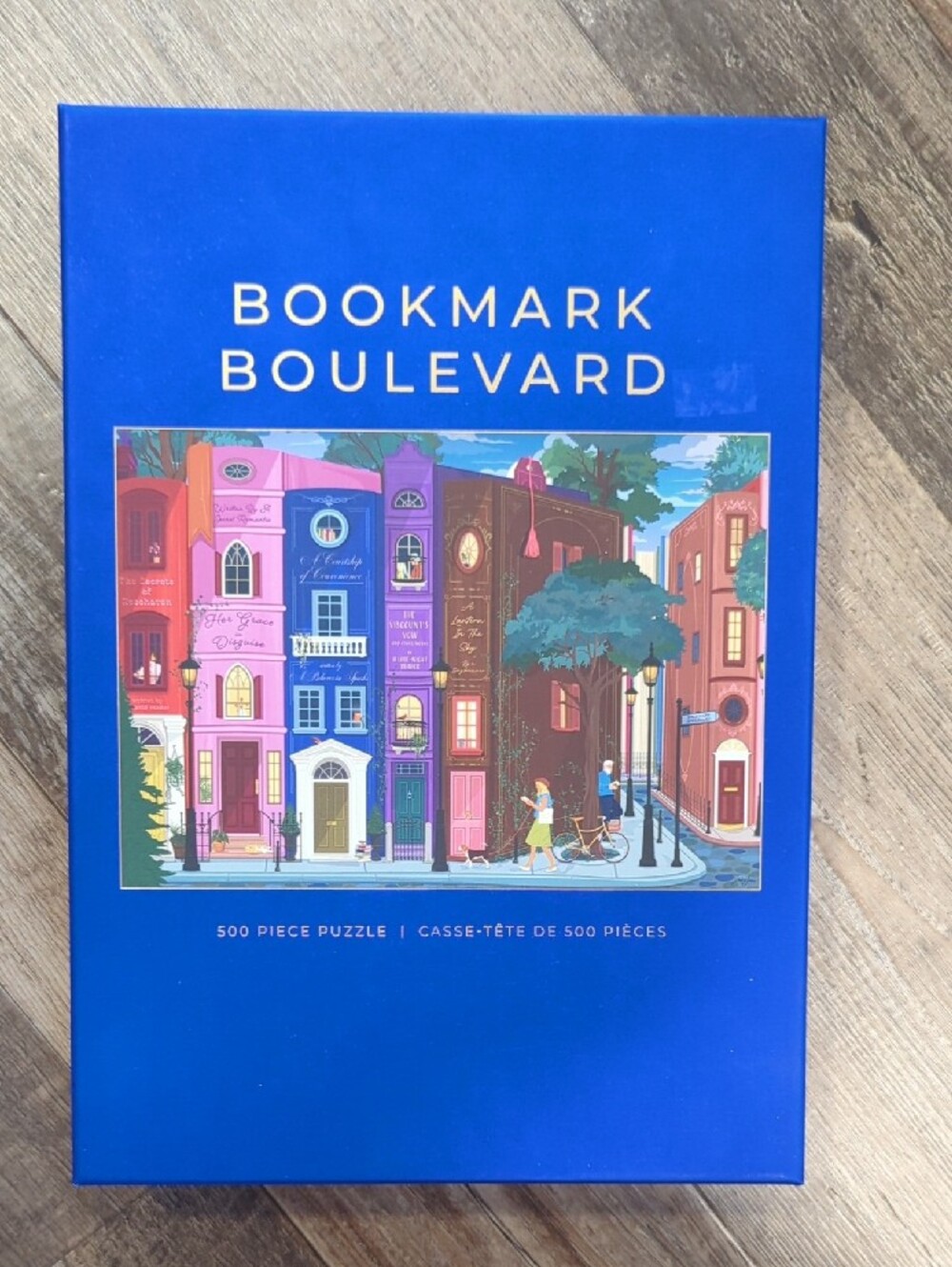 Hobbry ​"Bookmark Boulevard" 500-Piece Jigsaw Puzzle